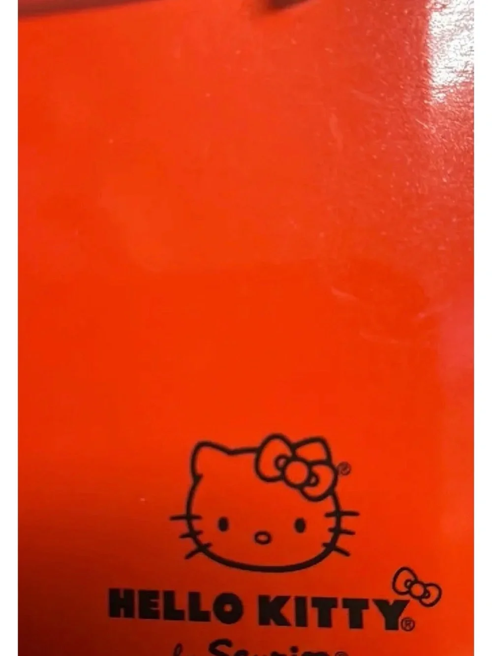 Hello Kitty Kids Flashing Lights LCD Watch with Printed St